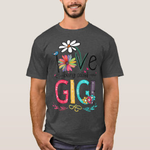 Womens I Love Being Called Gigi Sunflower Gifts  T-Shirt