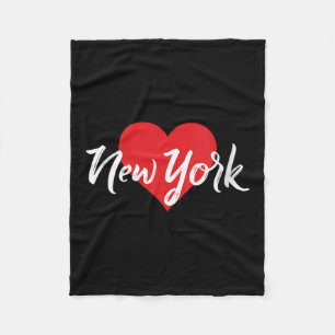 Womens I Love New York For Women New Yorker Lover  Fleece Blanket