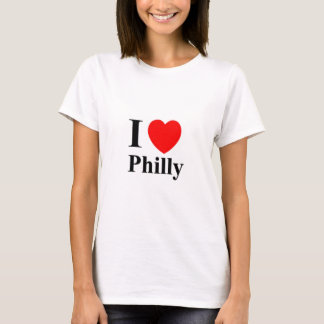 WOMENS I LOVE PHILLY SPAGHETTI TOP