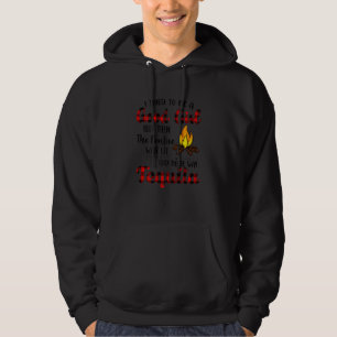 Womens I Tried To Be A Good Girl But Then The Bonf Hoodie