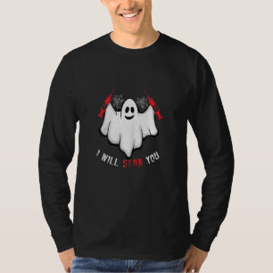 Womens I Will Stab You Ghost Nurse Halloween For N T-Shirt