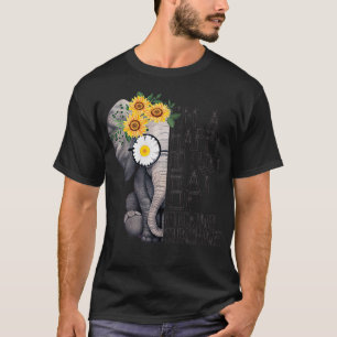 Womens Im A Happy Go Lucky Ray Of Sunshine Hippie T-Shirt