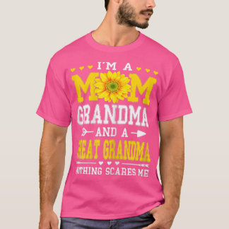 Womens I'm A Mum Grandma Great Grandma Mother's Da T-Shirt
