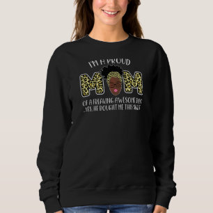 Womens I'm A Proud Mum Of A Freaking Awesome Son G Sweatshirt