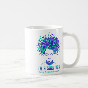 Womens Im A Survivor Suicide Prevention Awareness Coffee Mug