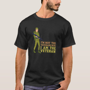 Womens I'm not the veterans wife I am the veteran T-Shirt