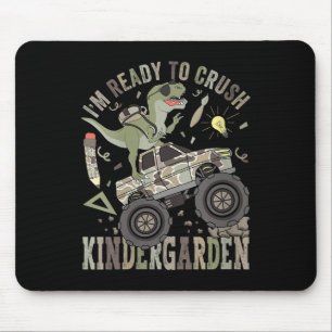 Womens Im Ready To Crush Kindergarten Monster Truc Mouse Mat
