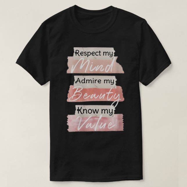 Womens I'm the Beauty  RAK MBV VNeck  T-Shirt (Design Front)
