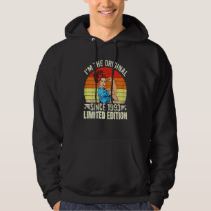 Womens I'm The Original Since 1993  Cool Style Ret Hoodie