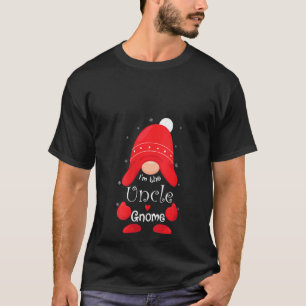 Womens I'm The Uncle Gnome Family Matching Group C T-Shirt