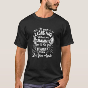 Womens In Loving Memory Of My Grammie Missing Moth T-Shirt