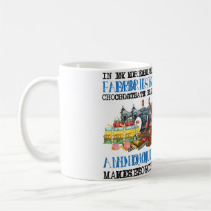 Womens In My Dream World Fabric Is Free - Funny Qu Coffee Mug
