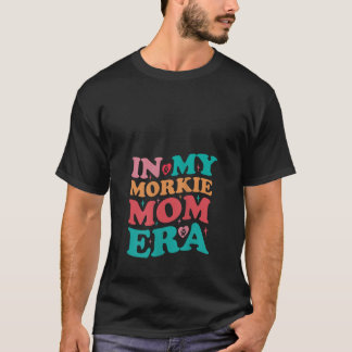 Womens In My Morkie Mum Era Groovy Retro Tank Top
