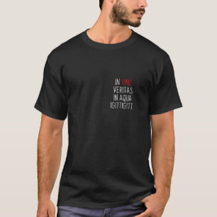 Womens In Vino Veritas For Wine T-Shirt