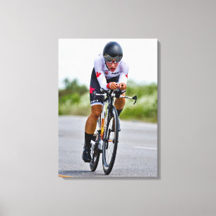 Womens Individual Time Trial No 5 Canvas Print