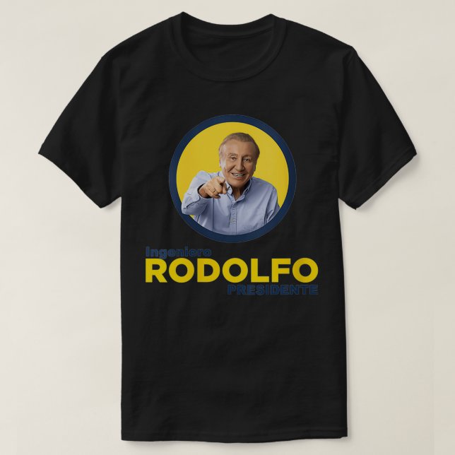 Womens Ingeniero Rodolfo Presidente 2022 VNeck  T-Shirt (Design Front)