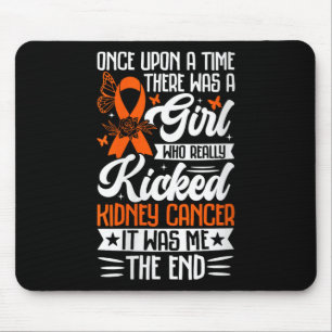 Womens Inspirational Kidney Cancer Awareness Suppo Mouse Mat