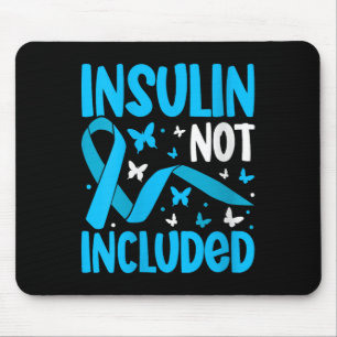 Womens Insulin Not Included V-neck  Mouse Mat