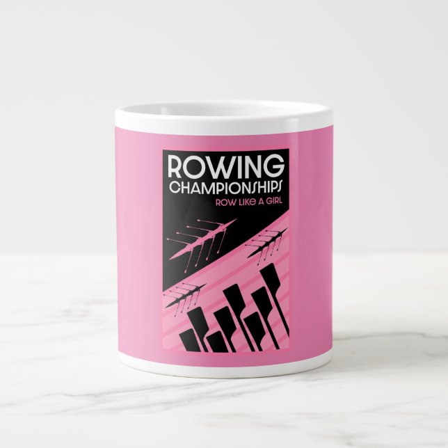 Women's International Rowing Large Coffee Mug (Front)