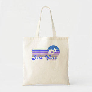 Womens Isla Vista  - Retro Vintage California Surf Tote Bag