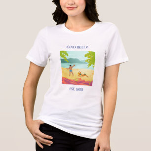 Women's Italian Dolce Vita Ciao Bella Luxury Tri-Blend Shirt