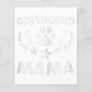 Womens Italian Greyhound Mum Funny Dog Mum Gift Flyer