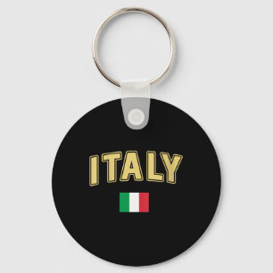 Womens Italy Gift Flag Italy Vintage Italia Italia Key Ring