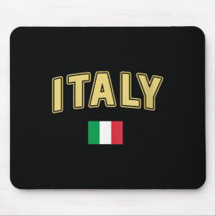 Womens Italy Gift Flag Italy Vintage Italia Italia Mouse Mat