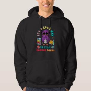 Womens Its A Good Day To Read Banned Books Reading Hoodie