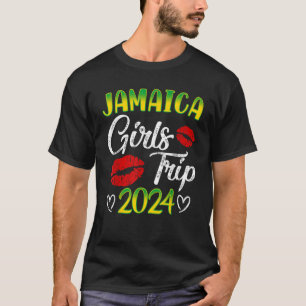 Womens Jamaica Girls Trip 2024 Summer Vacation Wee T-Shirt