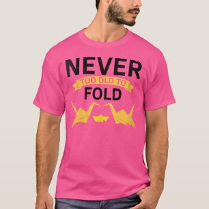Womens Japanese Origami Design And Colourful Kirig T-Shirt
