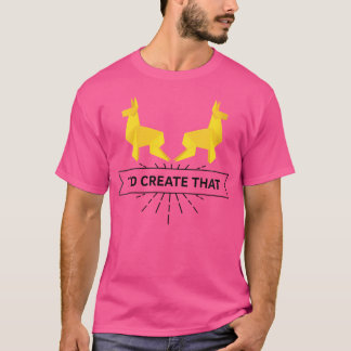 Womens Japanese Origami Design And Colourful Kirig T-Shirt