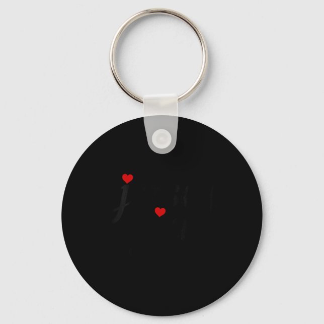 Womens Jersey Girl New Jersey Heart Funny Cute New Key Ring (Front)