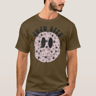 Womens Juju Life Ghost Spooky Face , Halloween Juj T-Shirt