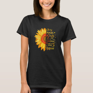 Womens July Girl 1946 76 Years Old 76th Birthday T-Shirt