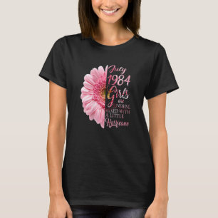 Womens July Girl 1984 38 Years Old 38th Birthday T-Shirt