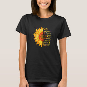 Womens July Girls 1991 Birthday 31 Years Old Made T-Shirt