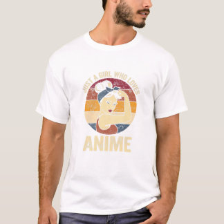 Womens Just A Girl Who Loves T-Shirt