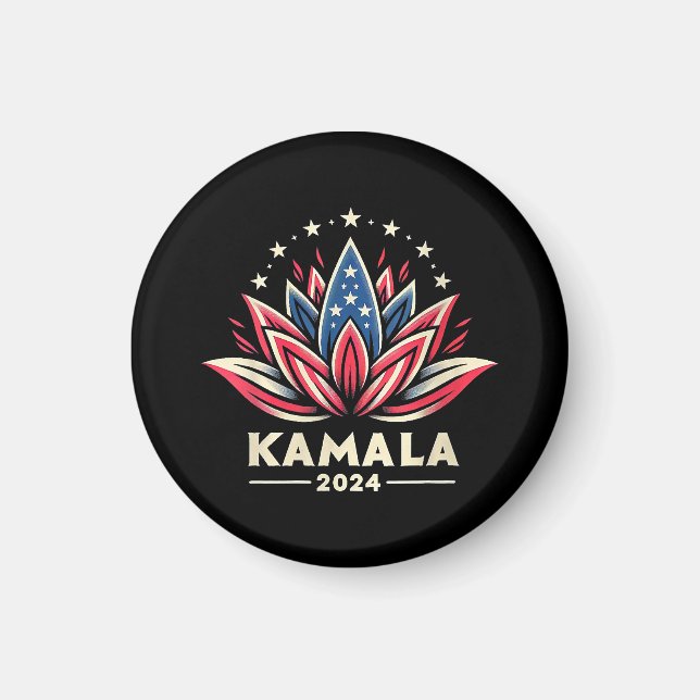 Womens Kamala Harris 2024 Presidential Campaign Am Magnet (Front)