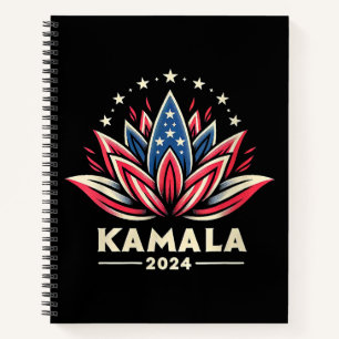 Womens Kamala Harris 2024 Presidential Campaign Am Notebook