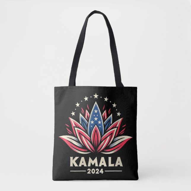 Womens Kamala Harris 2024 Presidential Campaign Am Tote Bag (Front)