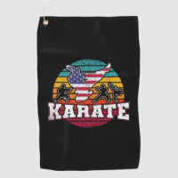 Women's Karate - Girls Martial Arts USA Flag