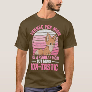 Womens Kawaii Fennec Fo Design For A Fennec Fo Mom T-Shirt