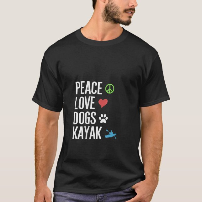 Womens Kayaker Gifts Kayaking Cothing Apparel Kaya T-Shirt (Front)