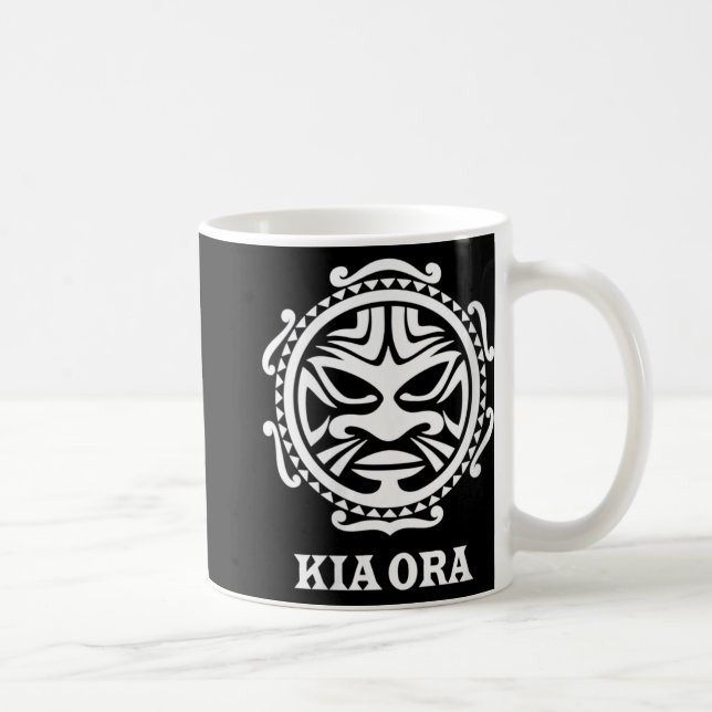 Womens Kia Ora Maori Culture Symbol Haka Dance New Coffee Mug (Right)