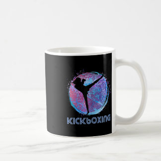 Womens Kickboxing Kickboxer Birthday Silhouette Bl Coffee Mug