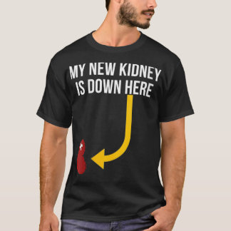 Womens Kidney Transplant Gifts My New Funny Recipi T-Shirt