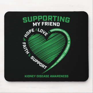 Women's Kids Friend Kidney Disease Awareness Gifts Mouse Mat