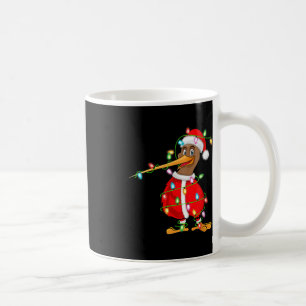 Womens Kiwi Bird Xmas Lighting Santa Costume Kiwi  Coffee Mug