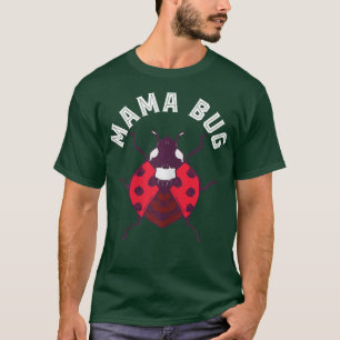 Womens Ladybug Mama Bug Insect Lover Mother Cute L T-Shirt